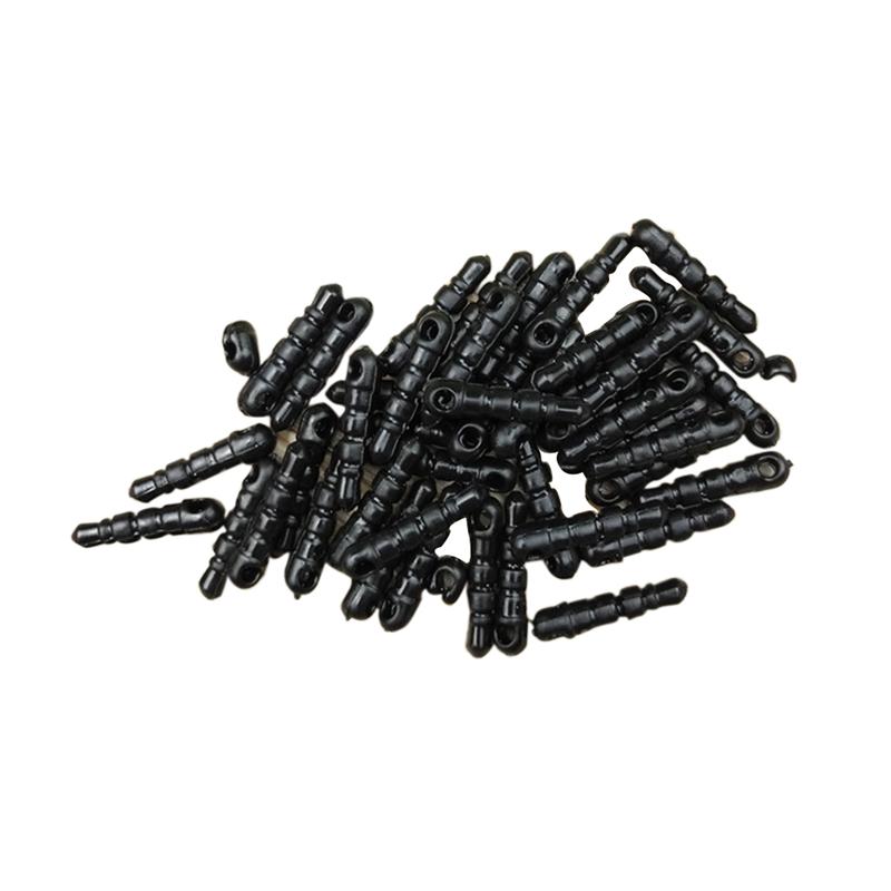 UKCOCO 100PCS 3.5mm Universal Anti Dust Plug Earphone Cap Stopper Cell phone Charm For iPhone HTC Xiaomi: Black