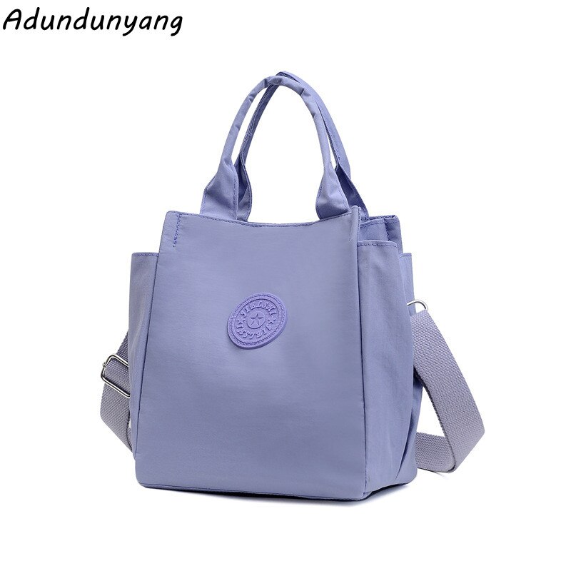 Small Nylon bag women Waterproof handbag Lady casual High capacity shoulder bag lunch messenger bag