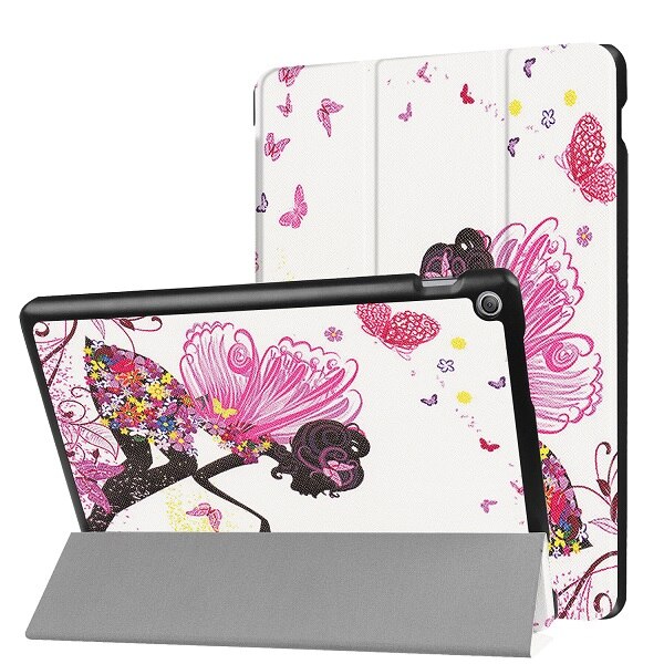 Leren hoes voor asus zenpad 10 z301 mlf  z301ml z301 10.1 " tablet (release) met driehoekige standaard magnetische hoes: Jlnh