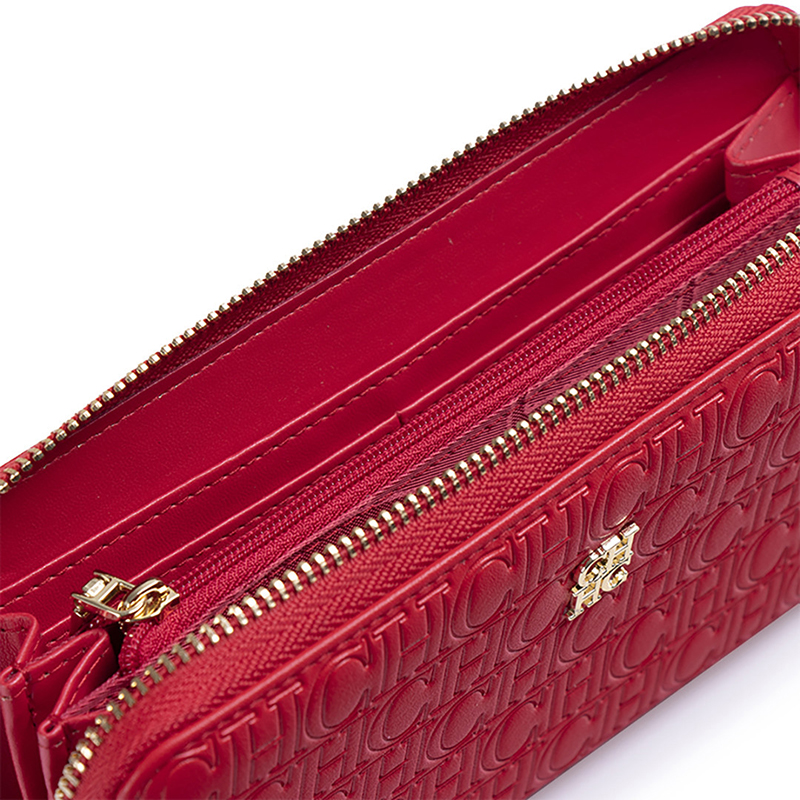 CH Premium Folding Printed Monogrammed Luxury Women's Handbags Square Wallet Classic Vintage