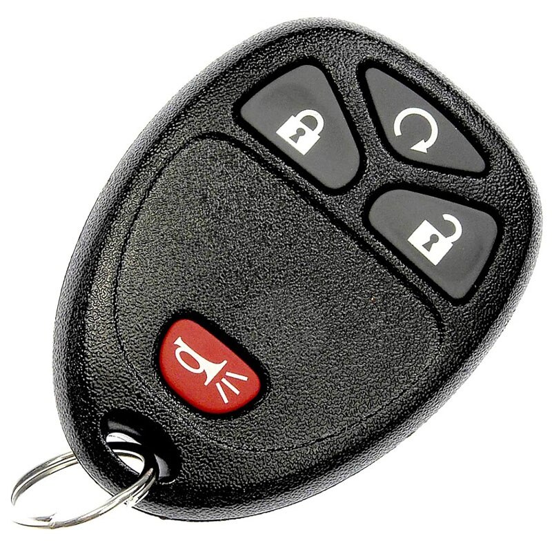 Key Fob Keyless Entry Remote For Chevy Silverado Traverse Equinox Avalanche/GMC Sierra 2007, 15913421 OUC60270