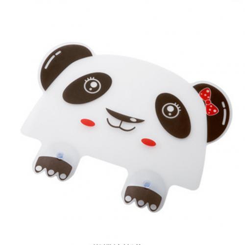 Söt panda form vattenstänkskydd baffelbräda sugande tvättställ diskbänk bräda köksprylar ogenomträngligt vatten baffelplatta: Björn