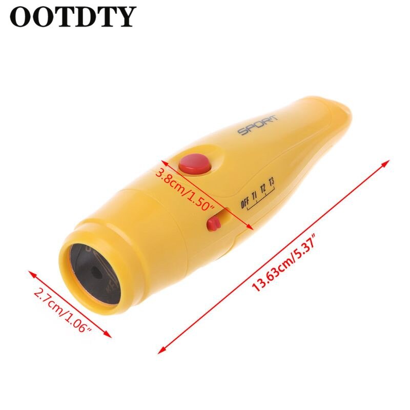 OOTDTY Electronic Whistle Hand-Held Three Tone for Sports Basketball with Laniard Electronic Whistle