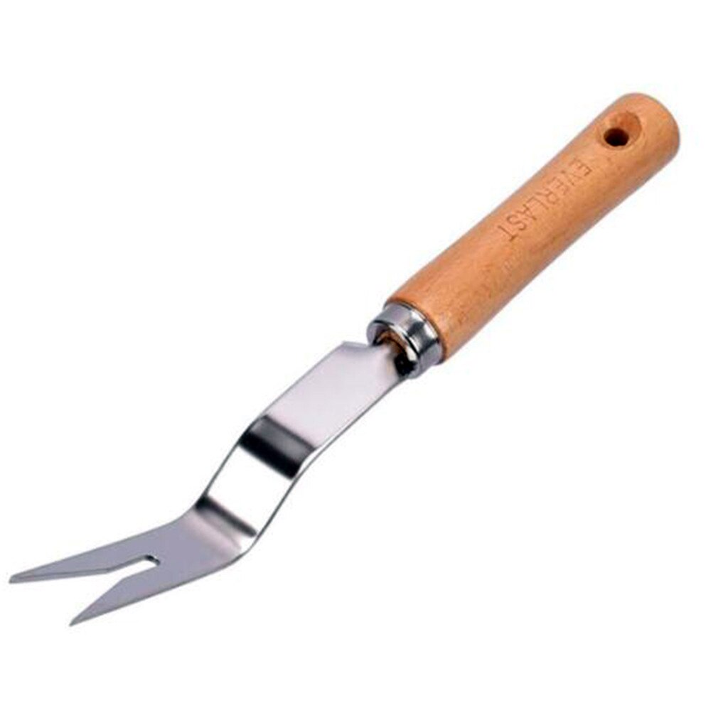 Gadgets removedor de forquilha de remoção transplante madeira lidar com manual ferramenta mão grubber cultivando escavação jardim aparar leve: style 1 / 1pcs