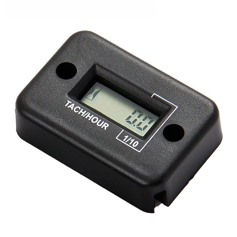 Tacómetro inductivo Digital RPM tacómetro medidor de horas tacómetro 2/4 tiempos para motos acuáticas montacargas camión Dirt Bike HM012