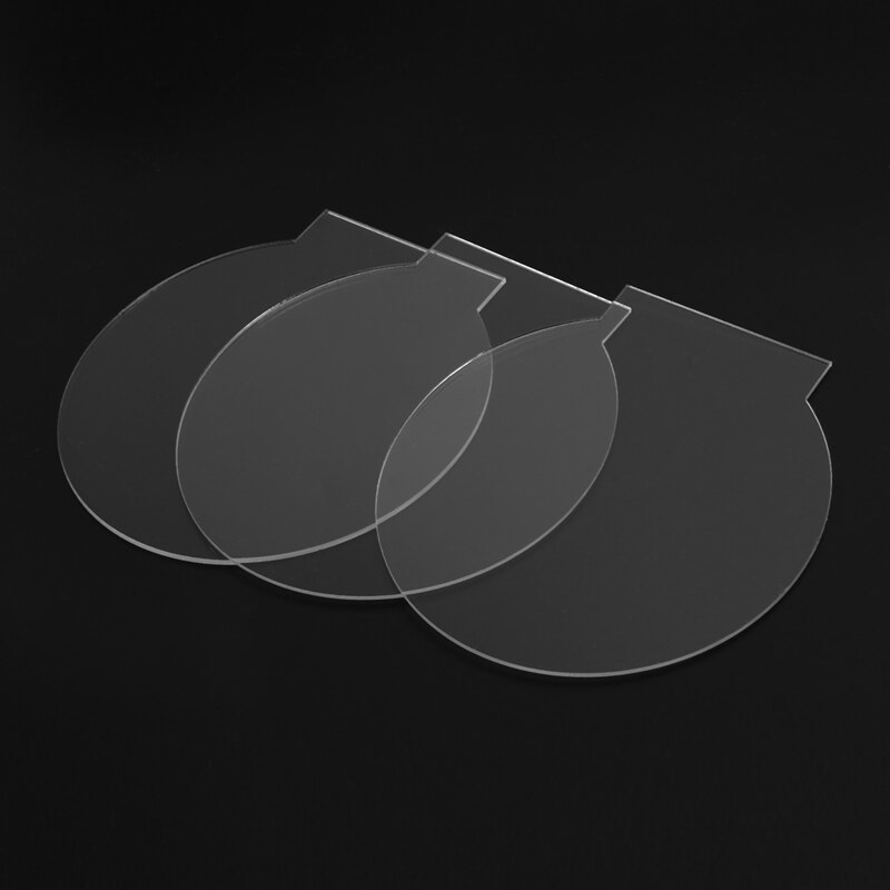 2Mm Acryl- Blatt klar Gießen Pro Plexiglass mit doppelt einseitig schützend Pro LED hell Base Zeichen DIY Anzeige 12 Stck
