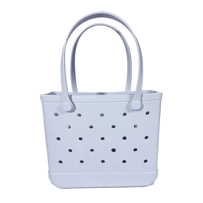 Boggs Bag Extra Large Tote Shoulder Handbag EVA Rubber Waterproof Basket Women Tote Boggs Bag for Travel: S / green