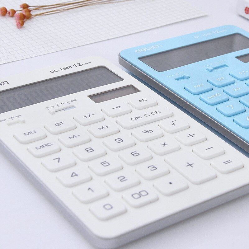 Calculator 1548a-Style Business Office for Student Cute Solar Financial for Calculator