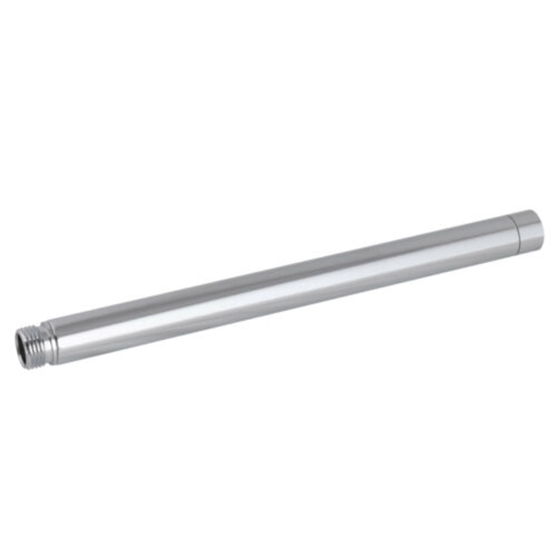 1pc 10&quot; Stainless Steel Shower Arm Handheld Rain Shower Head Arm Tube for Bathroom Spray Nozzle Extension Pipe