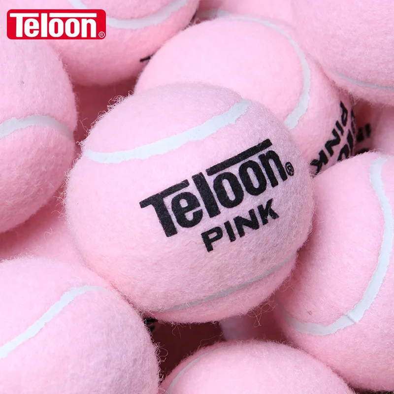 Rosa Tennisball, selbsttrainender Übungsball, hohe Haltbarkeit, verschleißfest, schönes Aussehen, Einzelspieler-RücklaufüSpund B
