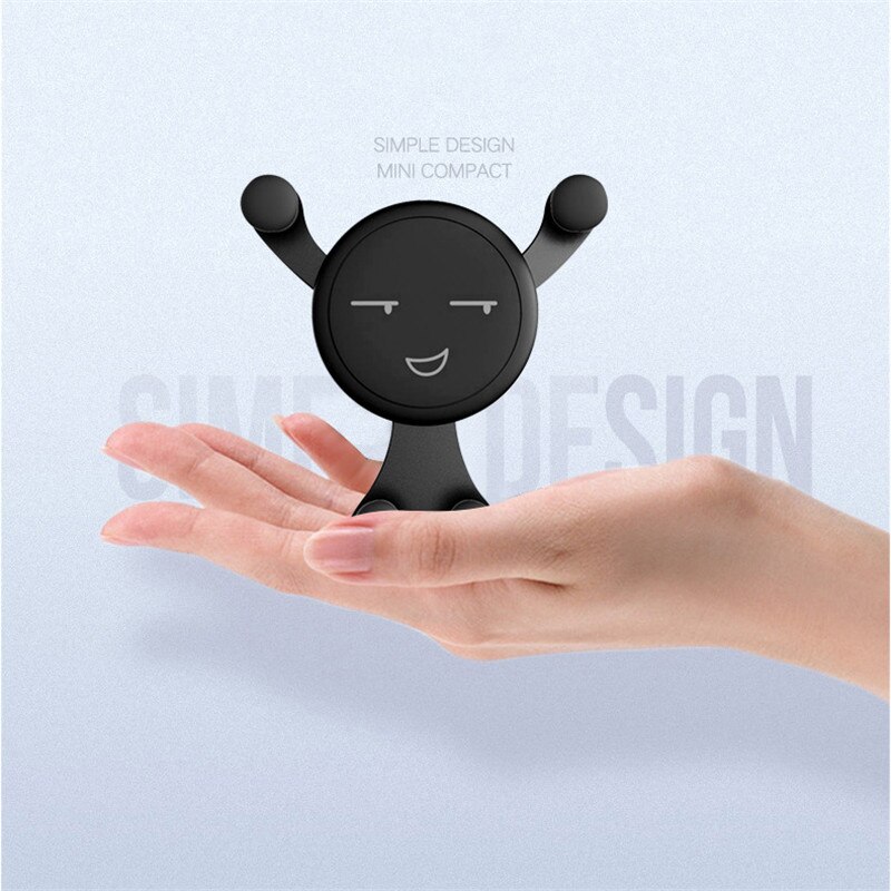 Gravity Car Phone Holder for Phone In Car Air Vent Clip Mount No Magnetic Mobile Phone Holder GPS Stand Car Accessories Interior