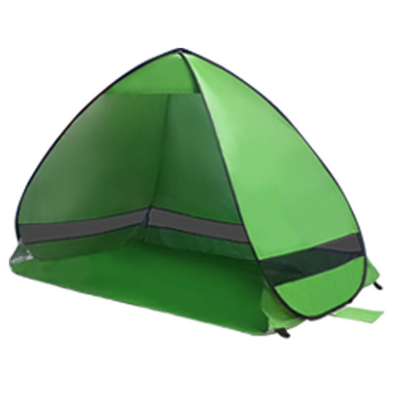 190T Nylon Beach Tents Camping Shelter UV-protective Automatic Tent Shade Utralight Pop Up Tent Outdoor Party Fishing XA108D: color 3