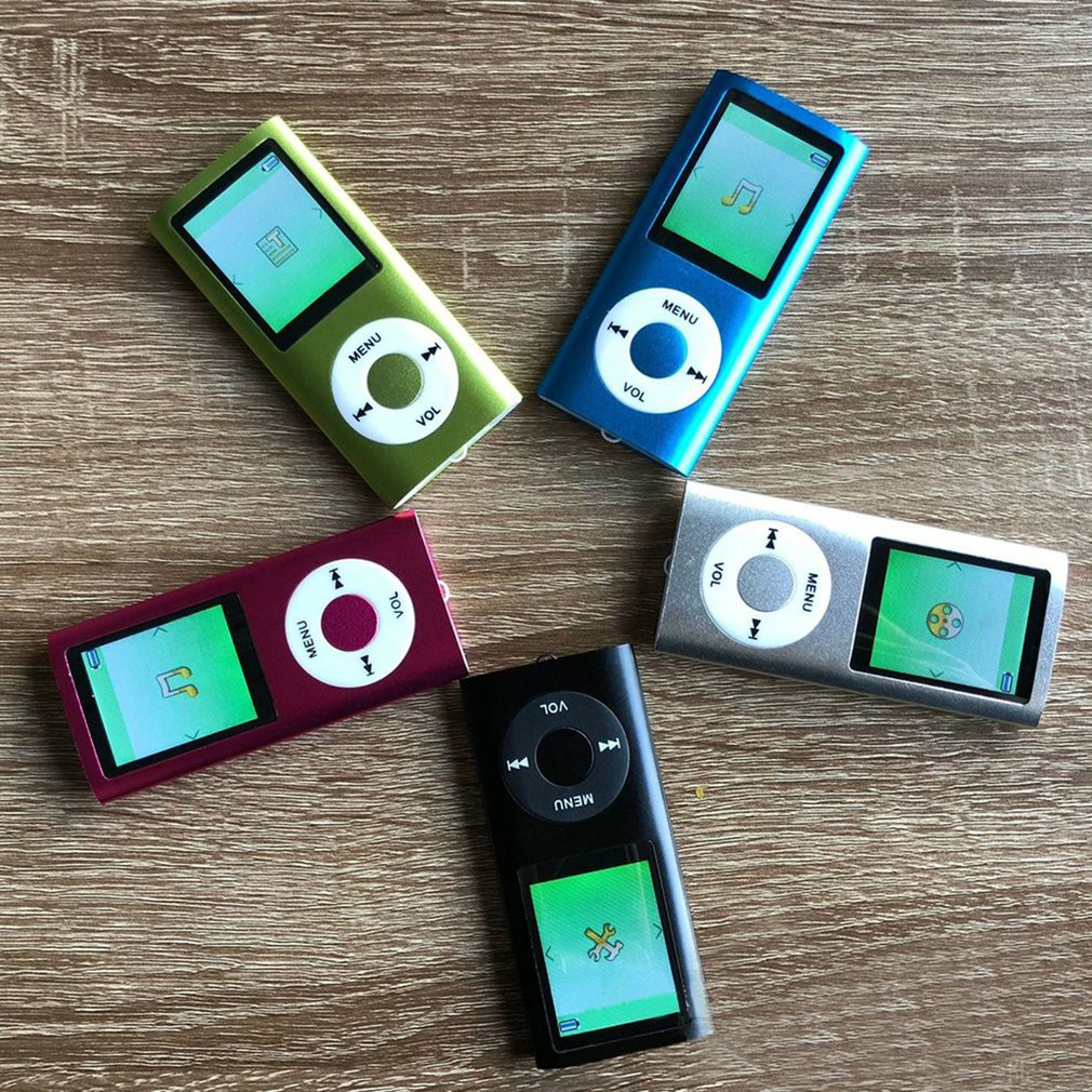 1.8 Inch MP4 Player Music Player With FM Radio Video Player E-book Built-in Memory Player MP4 Palying Music Machine