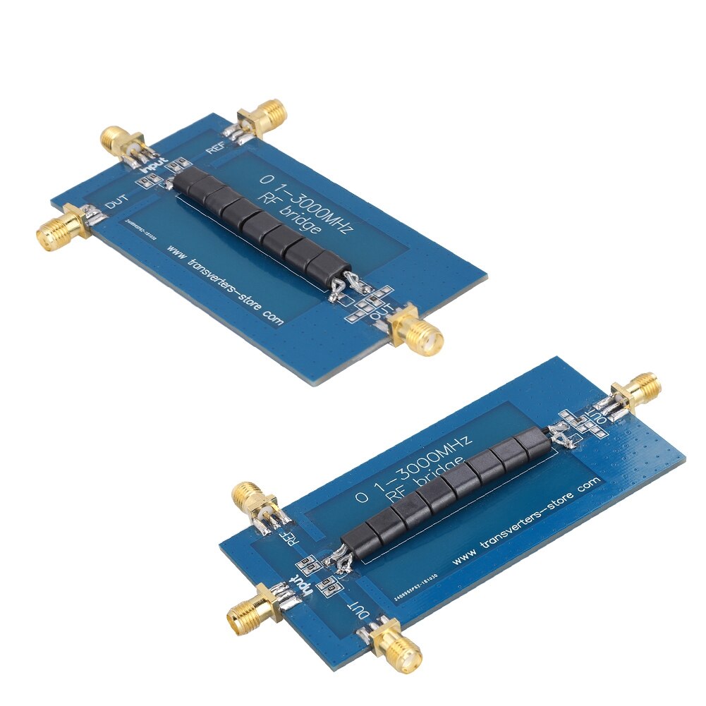 RF SWR Reflection Bridge 0.1-3000 MHZ Standing Wave Bridge Standing Wave Ratio Bridge with Long service life