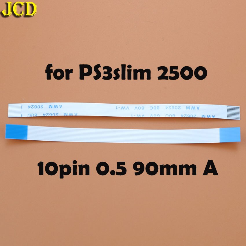 JCD 10pcs Charging PCB Board and Power switch Flex Cable For PS3 slim PS2 10pin 12pin 14pin Ribbon Flex Cable for PS4: Orange