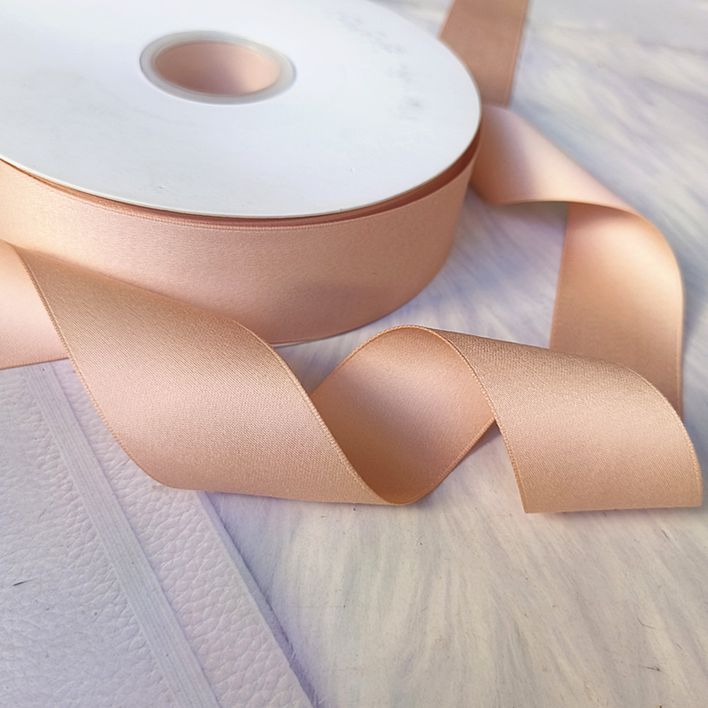 Ruban en Satin finition mate, 5Yards, 3.8CM, nœuds de bricolage, matériel Bouquet de fleurs, boîte à gâteaux , vêtements d'emballage, décoration de fête de mariage: Orange / M