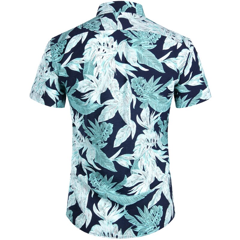 Heren hawaiiaanse shirts tropisch strand hawaii shirt heren korte mouwen aloha shirt zomerfeest herenkleding xxl