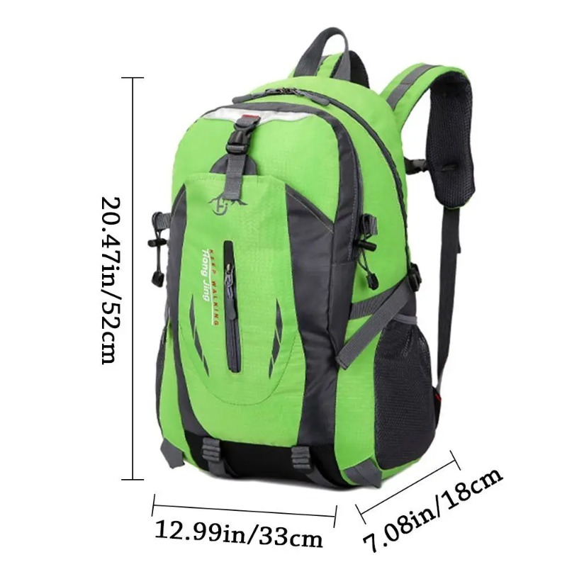 Durable Camping Backpack 40L Large Capacity Travel Rucksack Nylon Waterproof Outdoor Bags Hiking Travel Bag