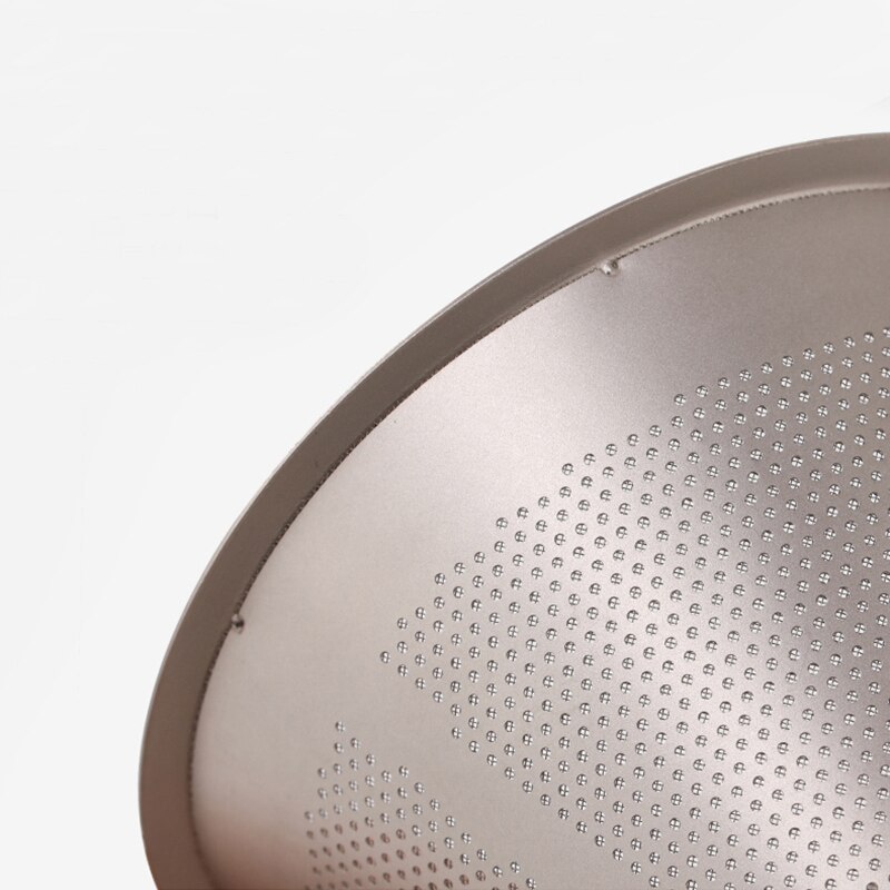 Double Layer Titanium Coffee Filter Holder Pour Over Coffees Dripper Mesh Coffee Tea Filter Basket Tools Camping Picnic