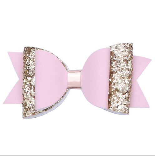 Neue Kinder Baby Mädchen Pailletten Haar Bogen Barrettes Haarnadeln Bowknot Zubehör Stirnband