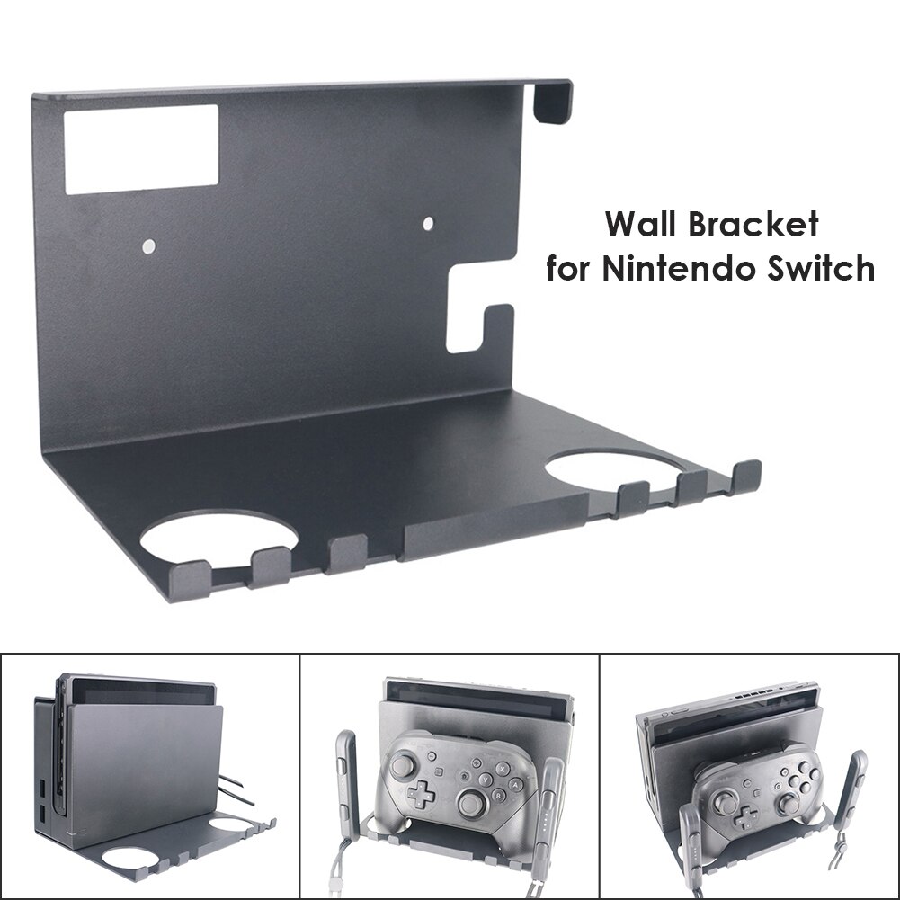 Nintendo Switch Wandmontage - Aluminium Pro Controller Beugel & Joystick Stand
