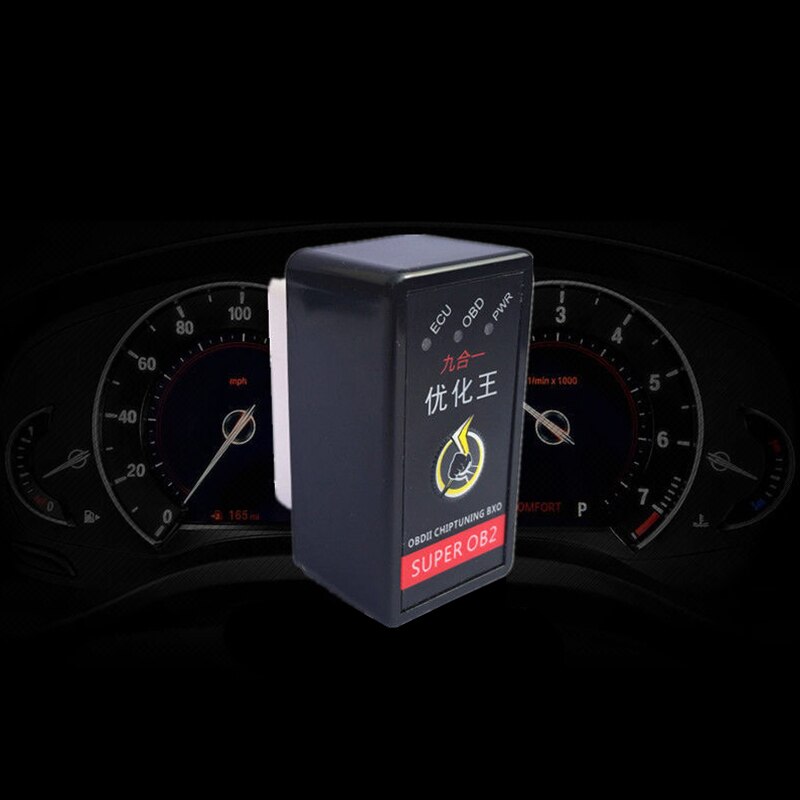 Super OBD2 Auto Chip stimmen Kasten Stecker Und Stock SuperOBD2 Mehr Energie