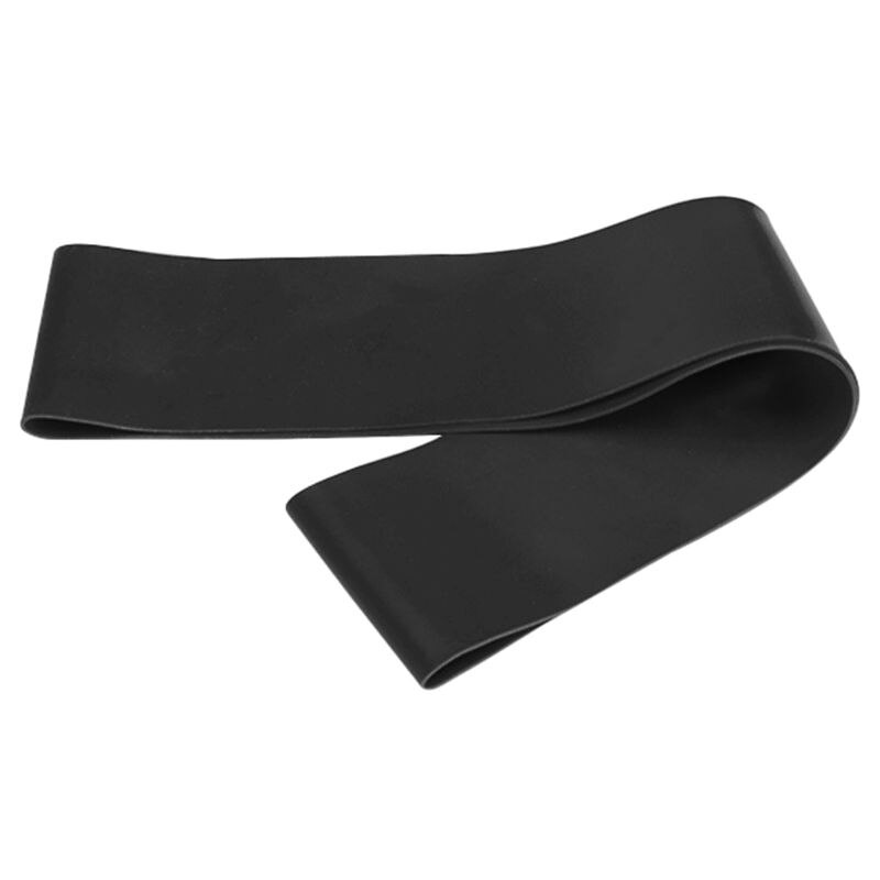 Ben røv latex modstandsbånd træning fitness yoga stretching loops home gym: Sort