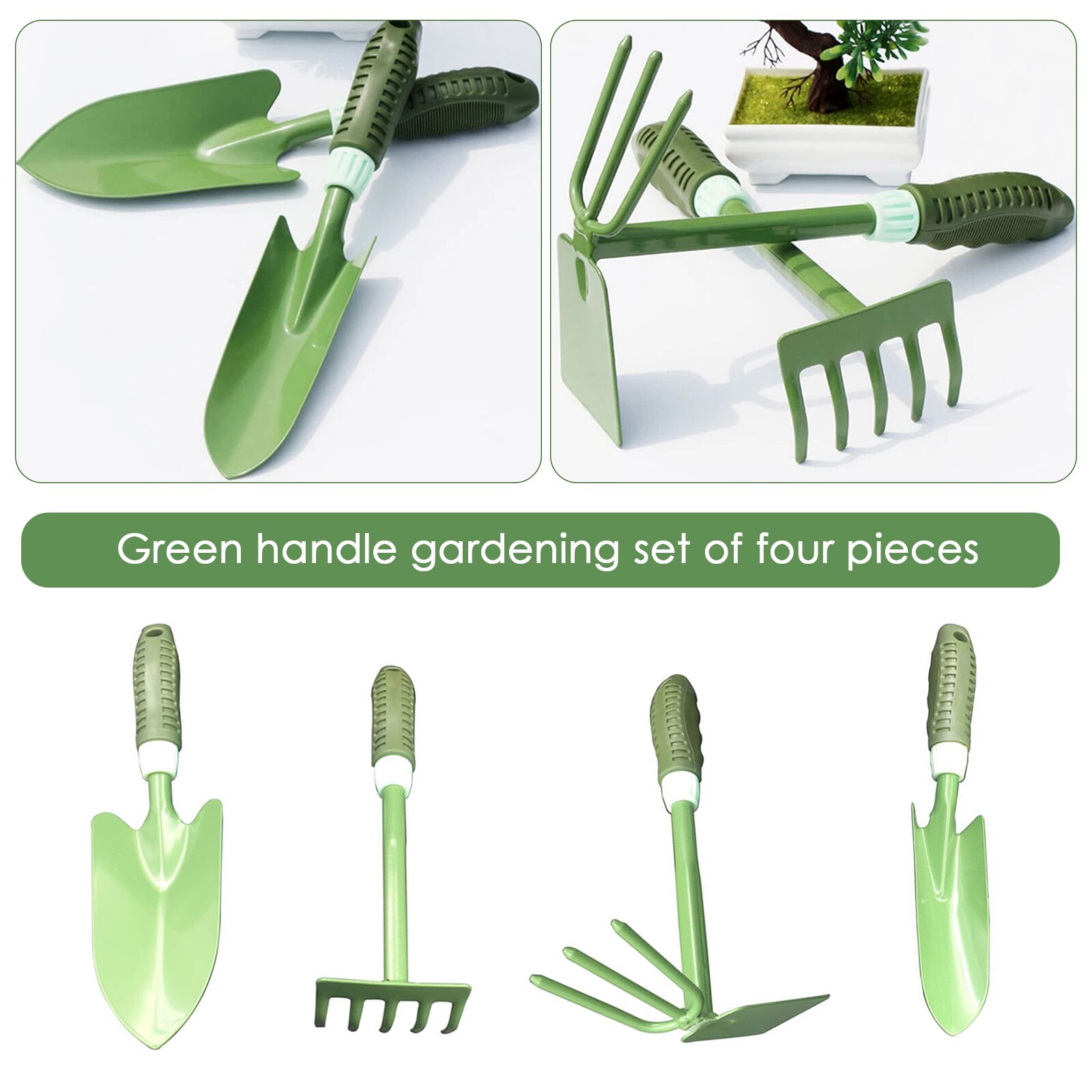 Huishoudelijke Tuingereedschap Huis Tuin Bend-Proof Kleine Hand Graver Schop Hark Lichtgewicht Ergonomische Handgreep Antislip hand Tool