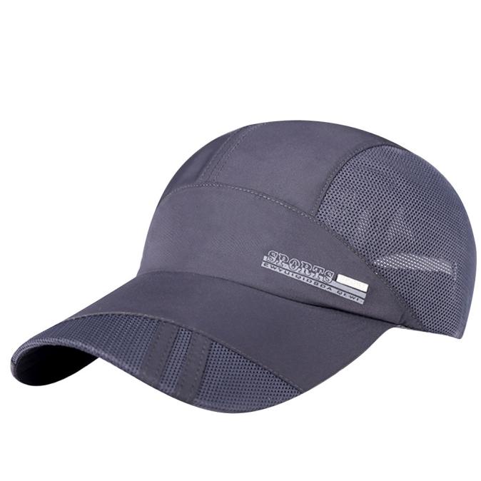 Hat Men Sunhat Adult Mesh Hats For Women Quick-Dry Collapsible Sun Hat Outdoor Sunscreen Baseball Cap