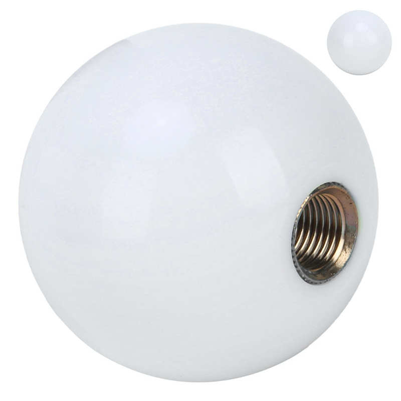 Gear Shift Lever Head Knob Shifter Ball Acrylic with Adaptor for Nissan Most Models for Mitsubishi Most Models