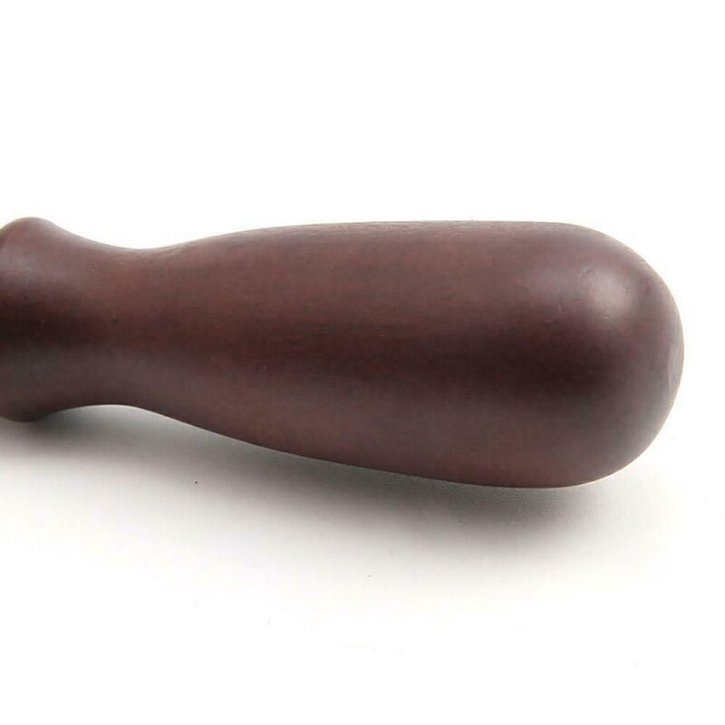 Leather Craft Spacing Wheel With Wooden Handle Alloy Blade DIY Leather Over Stitch Line Marking Spacing Wheel Gear Roulette Tool