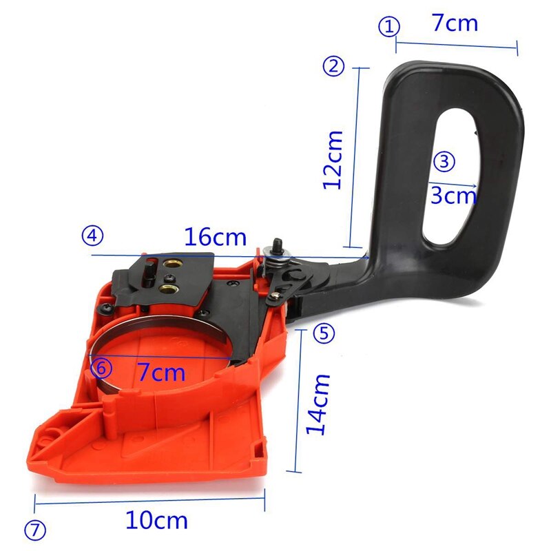 Brake Handle Clutch Sprocket Cover Assembly for Chainsaw 4500 5200 45CC 52CC