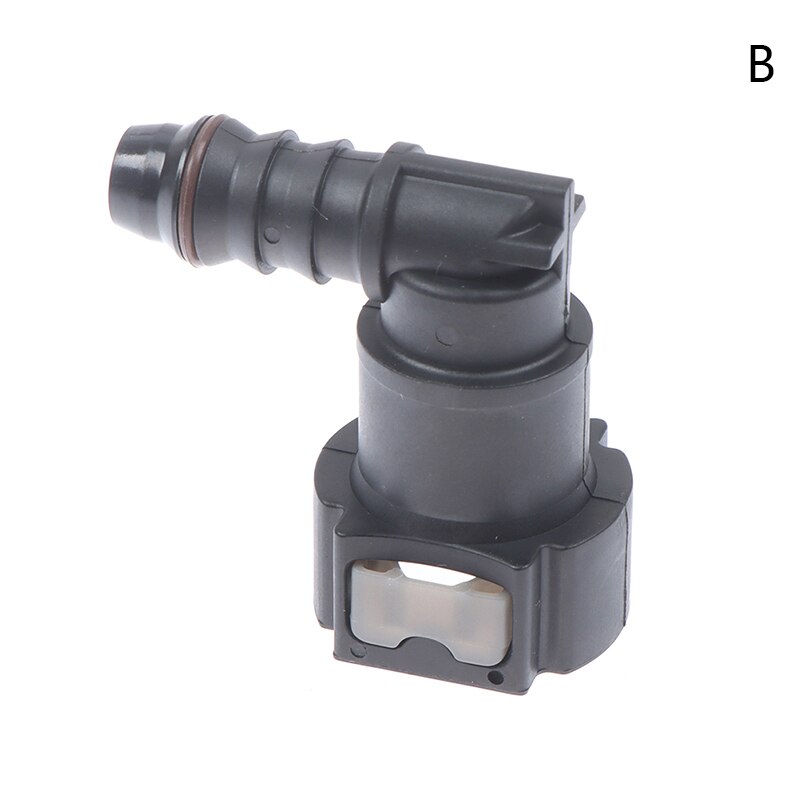Auto Car Fuel Line Hose Coupler Quick Release Connect Connector 11.8 ID8: B