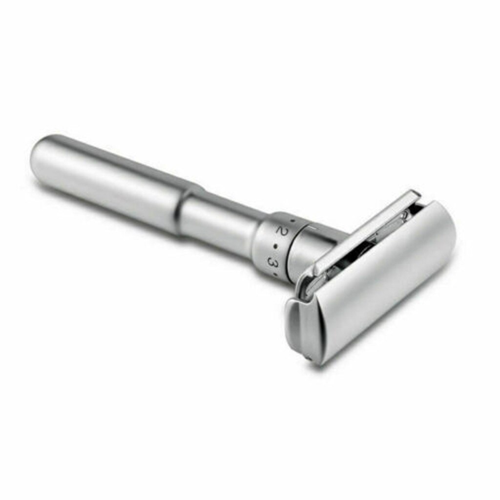 Afeitadora ajustable 1-6 archivos seguridad para hombres de doble filo afeitadora de aleación de Zinc afeitadora ajustable GK