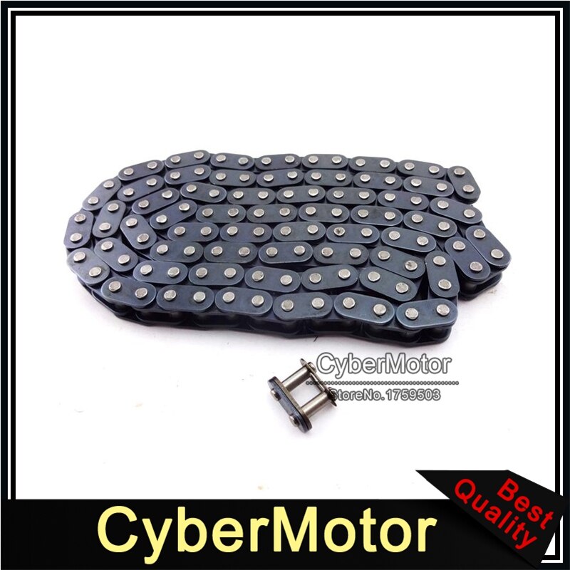 T8F Catena corona con I Pezzi di maestro collegamento per 2 tempi 47cc 49cc Cinese mini sporco ATV Quad 4 Ruote Tasca bicicletta Minimoto