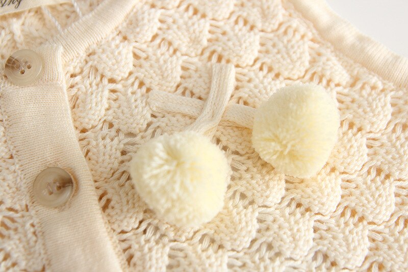 Autumn Baby Sweater Baby Girl Knitted Cardigan Kids Sweaters Coat Toddler Sweater For Girls Sleeveless Knitted Vest