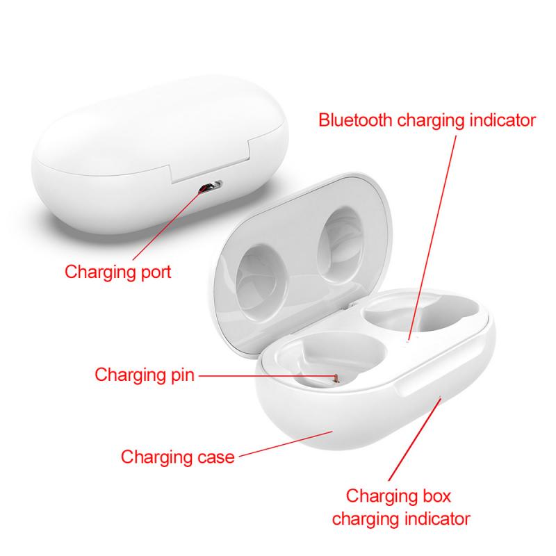 Replacement Charging Box for Samsung Earbuds Charger Case Cradle for Galaxy Buds+ SM-R175/170 Bluetooth Wireless Earphone