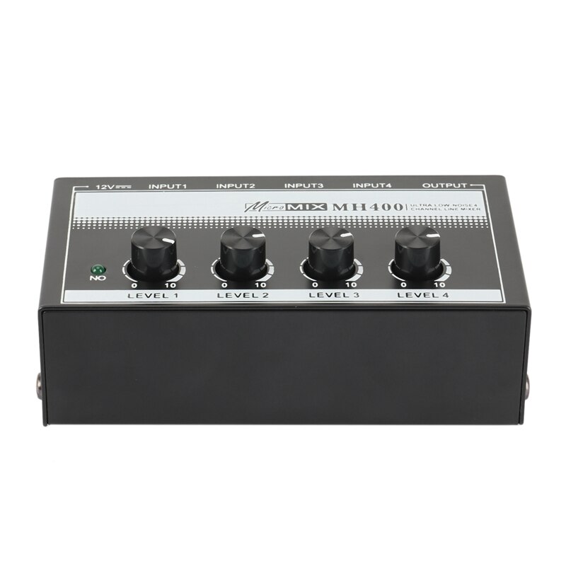 4 kanal Klang Rührgerät niedrig-Lärm Audio- Klang Rührgerät Verstärker Für Tastaturen, Musical Instrumente (Eu-stecker)