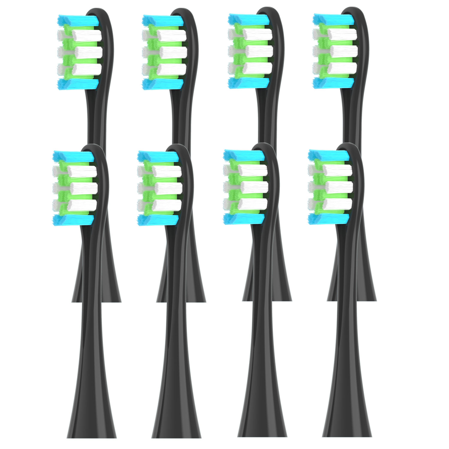 4/8 Stuks Opzetborstels Voor Oclean X/X PRO/Z1/F1/Een/Air 2/SE Sonic Elektrische Tandenborstel DuPont Zachte Haren Nozzles: MULTI