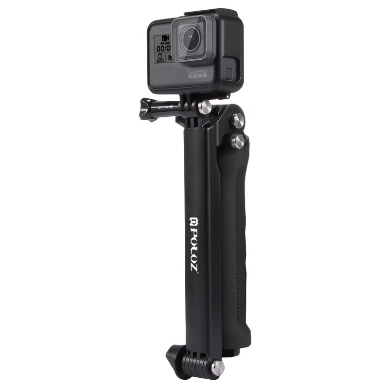 Uitschuifbare Multifunctionele Folding Handheld Camera Beugel Houder Monopod Mini Afneembare Statief Voor GoPro Camcorders camera's