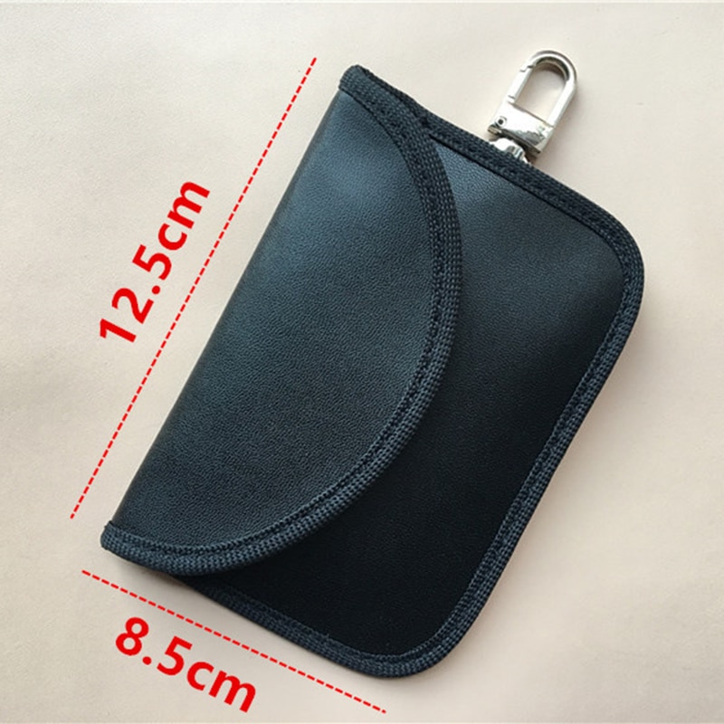 Faraday Schlüssel Taschen fob Signal Blocker Schutz Kreditkarte RFID Signal Abschirmung Tasche Für Keyless Auto Anti Diebstahl Tasche Tasche1065