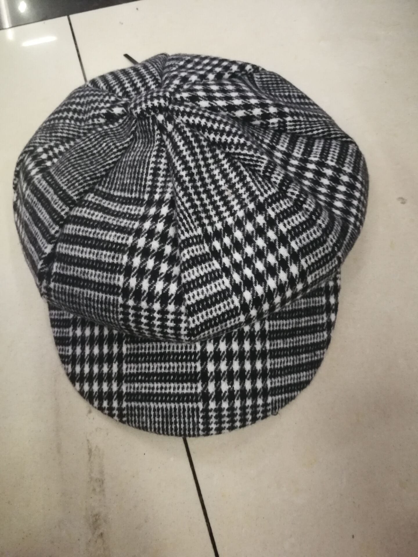 Men's Newsboy Cap Wool Eight Panel Hat Women's Vintage Baker Boy Caps Retro Hats Male Boina Beret Caps