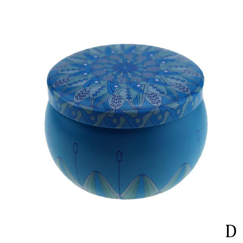 Candle jar Diy candle making kit holder to store desserts for dry party box camping and condiments for storage and carrying: D