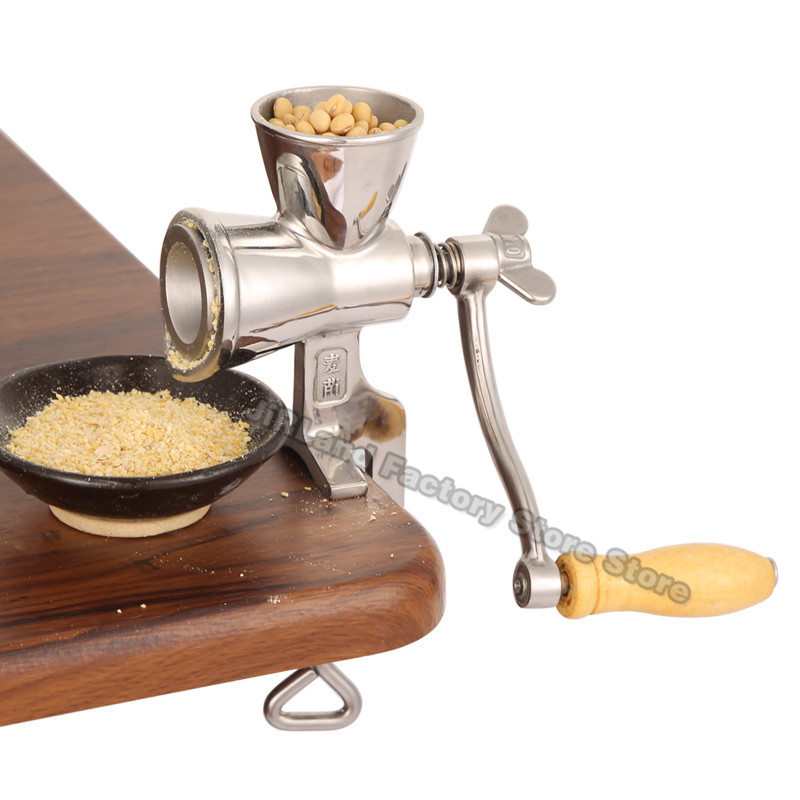 304 Edelstahl Mahl maschine Mühle manuelle Kakaobohnen mühle Vollkorn-und Pfeffermühle Gewürzmühle