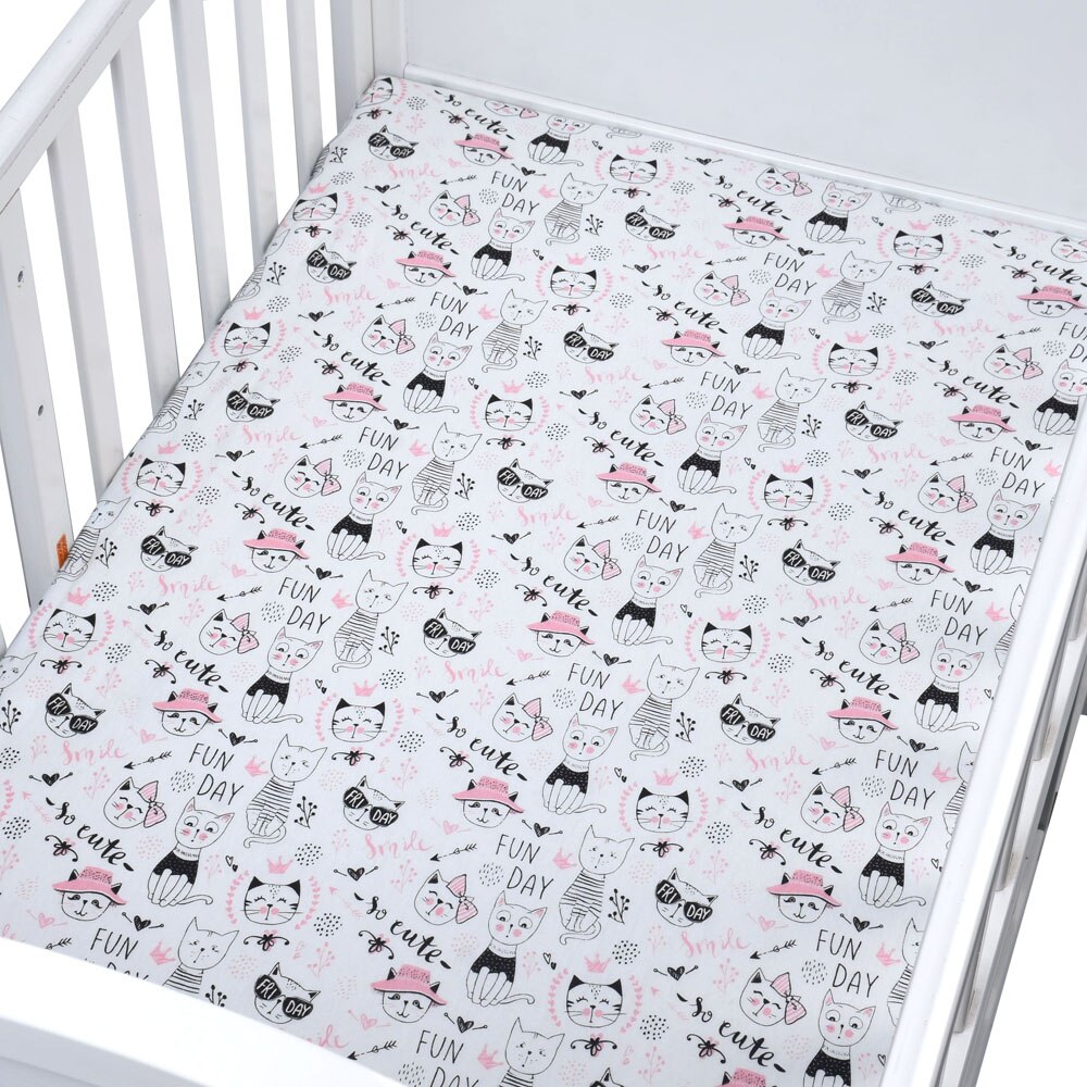 100%  økologisk bomuldsspædbarn baby sengetøjspude sengetøjssæt lagen baby børnesengetøj: Clz 0014