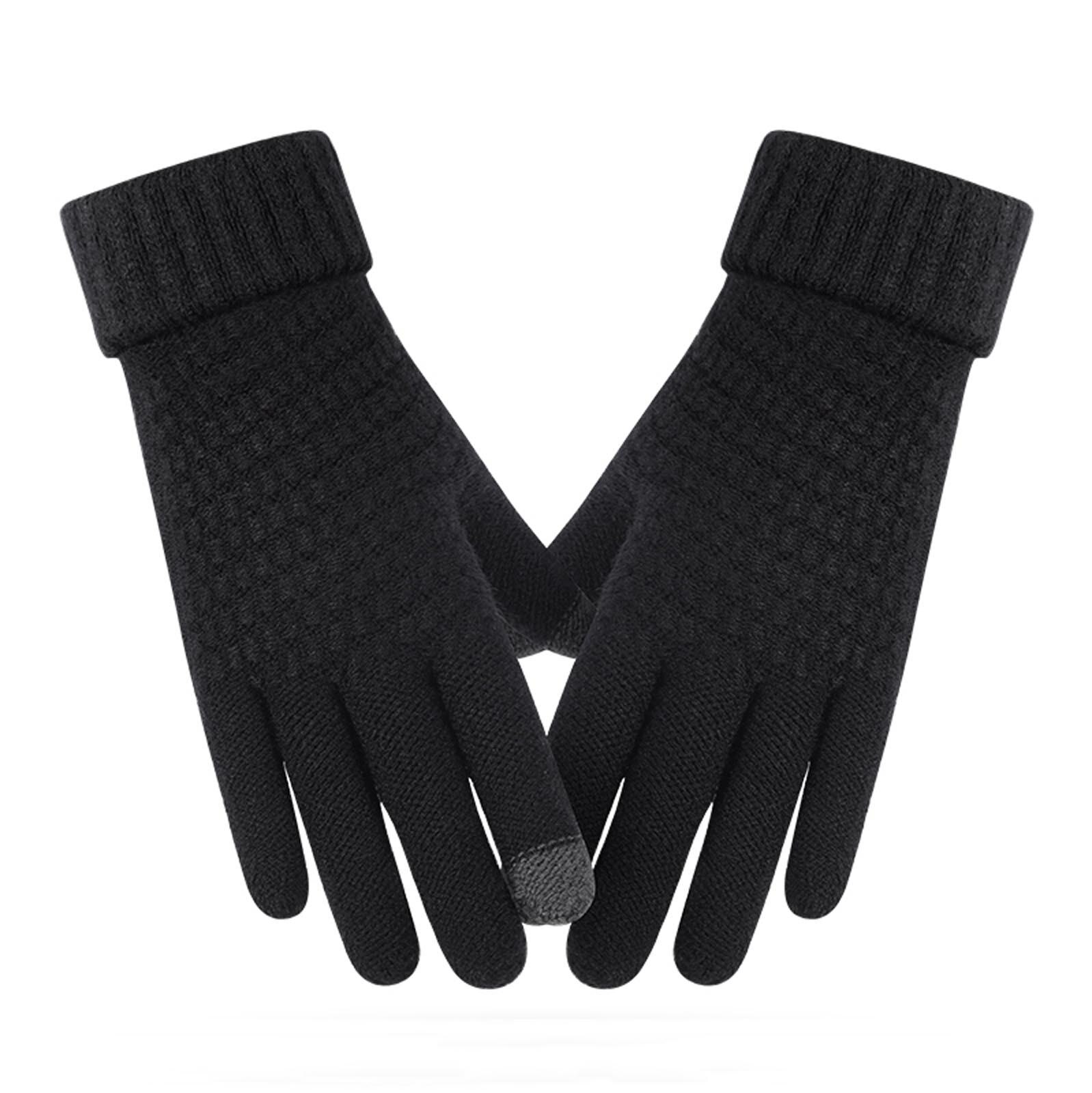 Heren Tech en Grip 3.0 Winterhandschoenen (Zwart