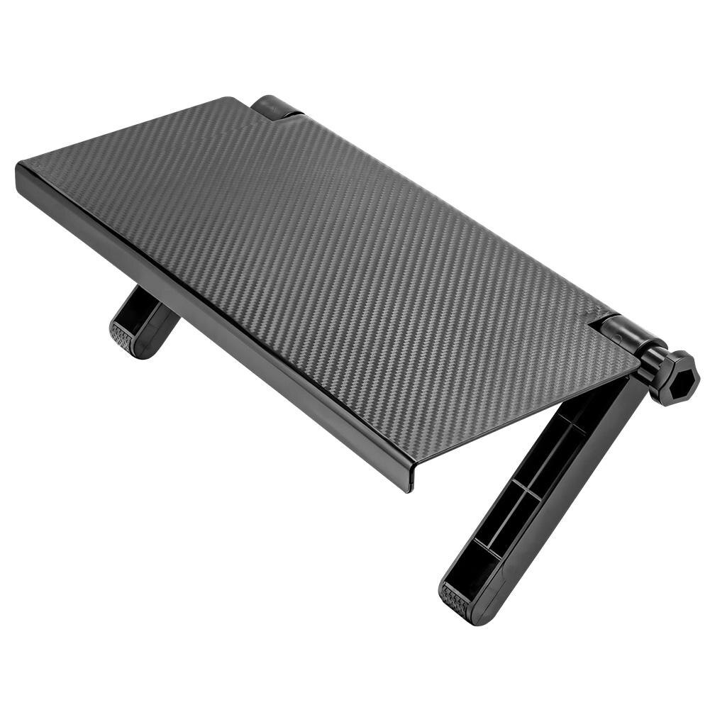 Aluminiumslegering sammenleggbart bord bærbart skrivebord bærbart justerbart bærbart stativ ergonomisk bærbart tv-seng lapdesk pc bordbord: 07