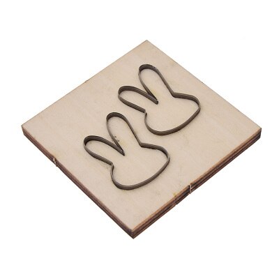Handmade Multi Shaped Cutter Template Steel Punch Cutting Wood Mold For Leather Crafts DIY Making Tools: 7