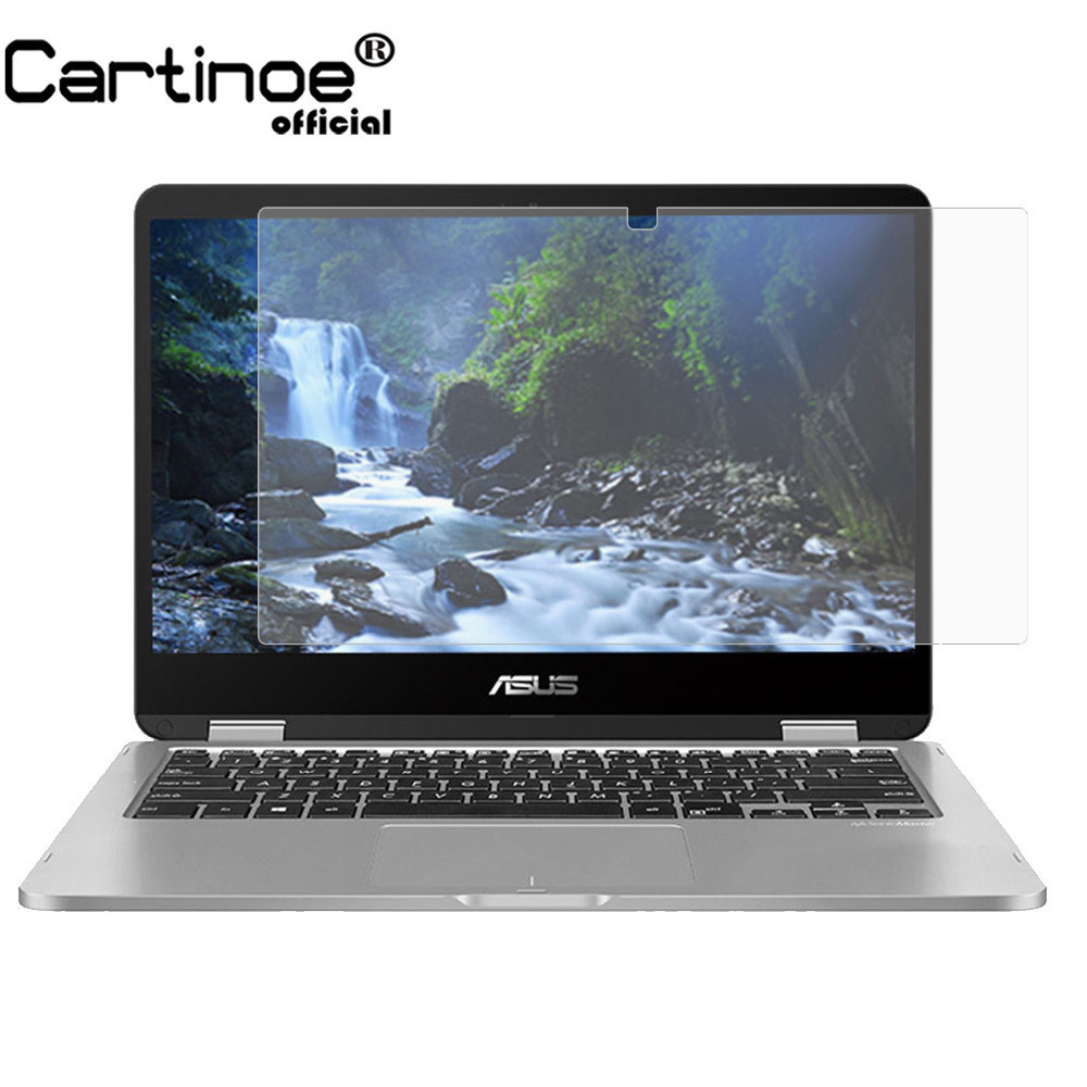 Cartinoe 14 Inch Laptop Screen Protector For Asus Vivobook Flip 14 Tp401c Tp401n Anti Glare Matte Lcd Screen Guard Film, 2pcs
