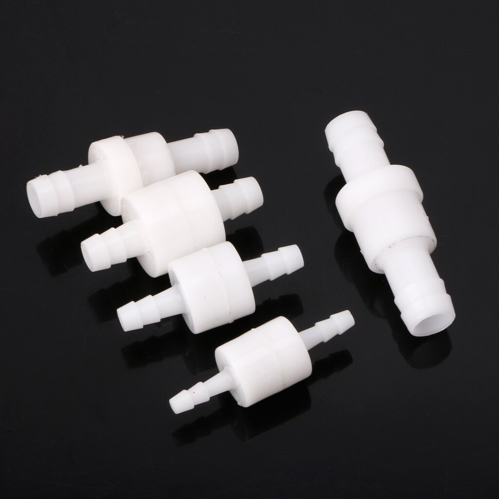Plastic One-Way Non-Return Water Inline Fluids Check Valves for Fuel Gas Liquid